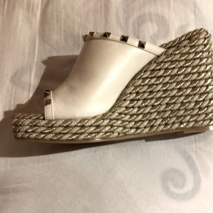 Valentino Wedges size 11. Never worn new in Box.